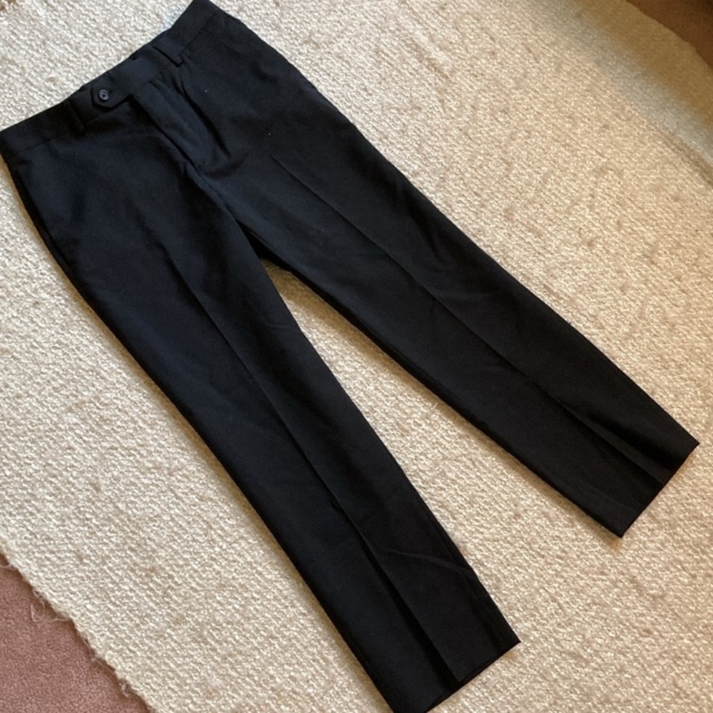 🎩 EGARA MENS SIZE 30 BLACK DRESS PANTS